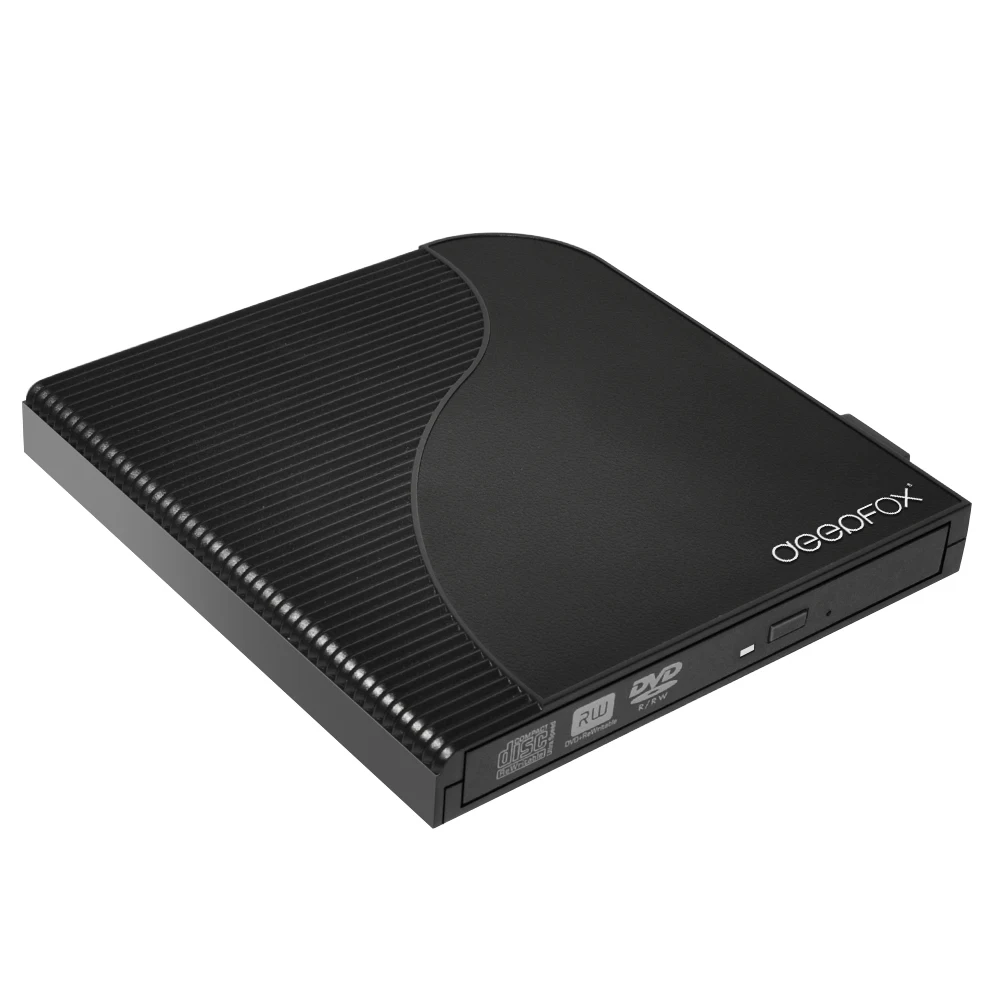 Портативный оптический привод Deepfox для ноутбука ПК Windows 7/8 USB 3 0 CD/DVD RW|Оптические