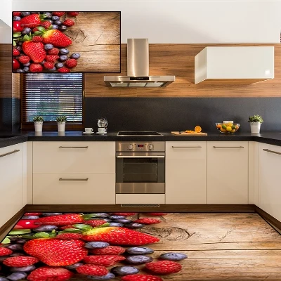 Еще фон с изображением коричневого деревянного на каждый день красные Strawberrys