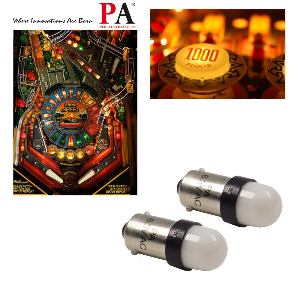 PA светодиодный 50 шт. x #1893 #44 #47 #1847 BA9S 2SMD 2835 Светодиодный светильник для приборной