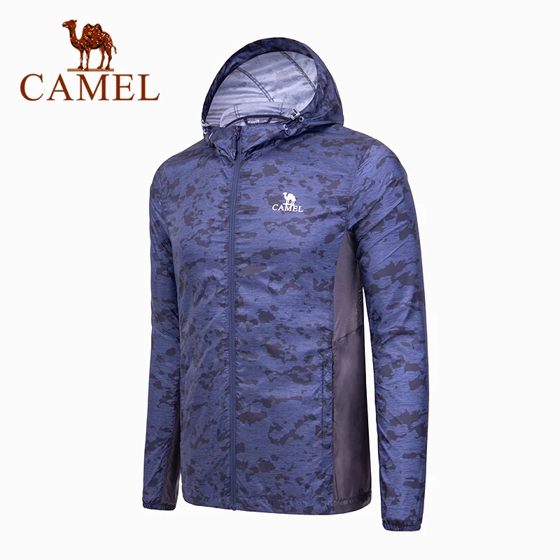 

CAMEL New Men Women Outdoor Skin Coat Ultra-thin Breathable Quick Dry Skin Clothing Waterproof Anti-UV Sports Hiking Jacket