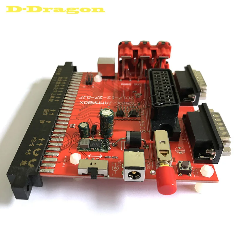 JAMMA to DB 15PIN Joypad конвертерная плата CBOX конвертер с SCART выходом для любой Аркады PCB SNK