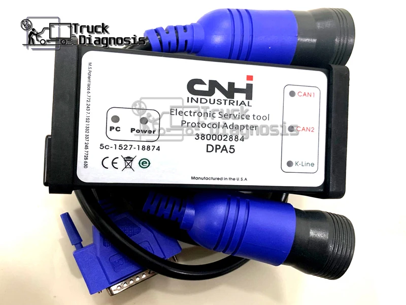 Диагностический инструмент для CNH EST New Holland электронный сервисный Инструмент dpa5
