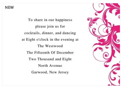 Wedding Invitations 30pc digital printing pm10 | Дом и сад
