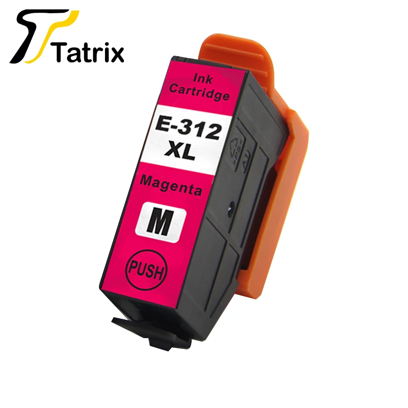 6PK Tatrix новые патрон чернил для принтера Epson 312XL T312 совместимые чернильные