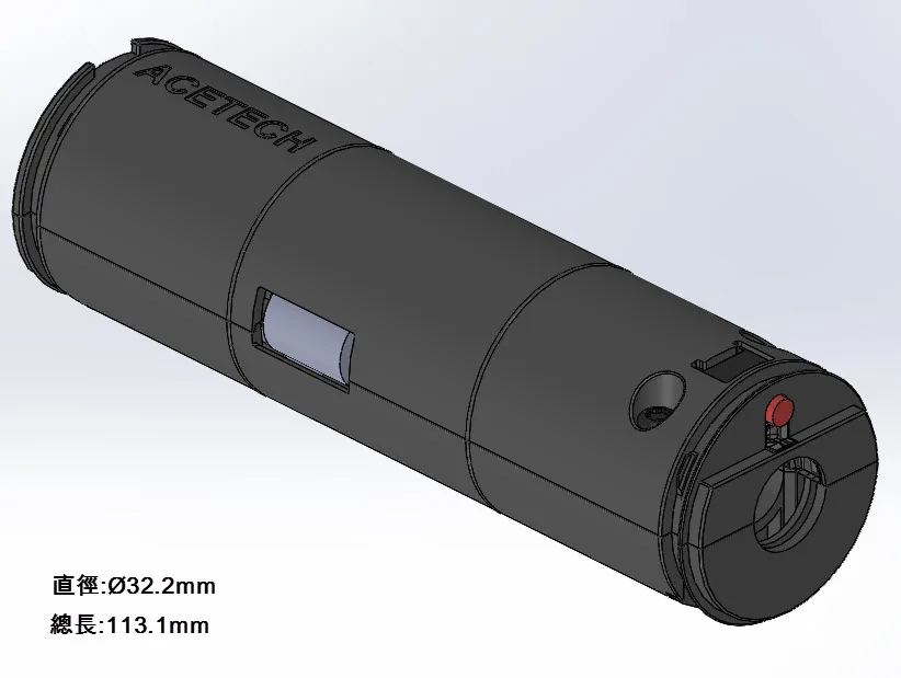 ACETECH страйкбол пистолет AT2000 светящийся в темноте Tracer модификация часть | Спорт и