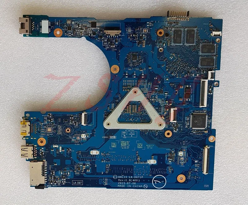 Материнская плата для ноутбука DELL 5559 AAL15 LA-D071P с процессором SR2EY i5 R5 M335 2 Гб DDR3L 100%