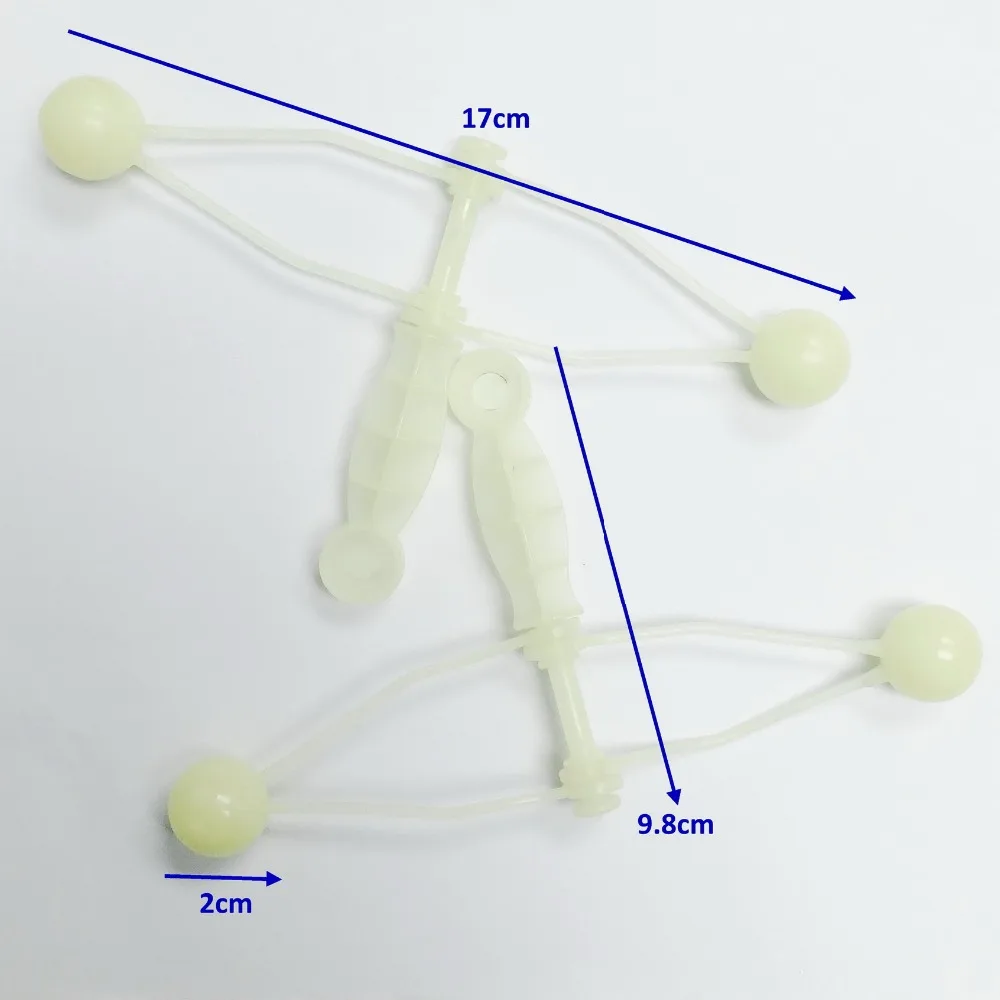1X17 см Светящиеся в темноте Clackers Clapper Девочки Мальчики украшения для празднования Хеллоуина карнавал Pinata Goody поставка новинка подарок игрушки