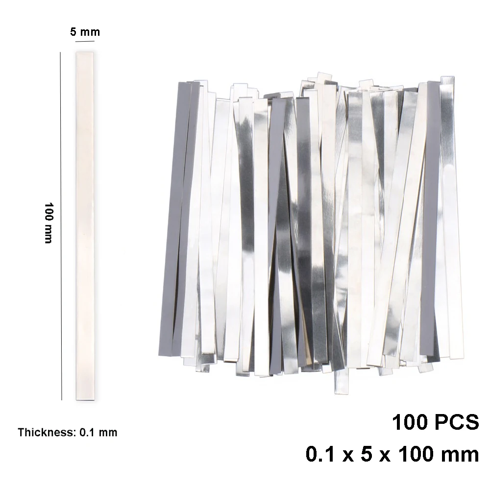 

Pure Nickel Strip- 0.1 mm, 0.15mm optional for Battery Welding Soldering