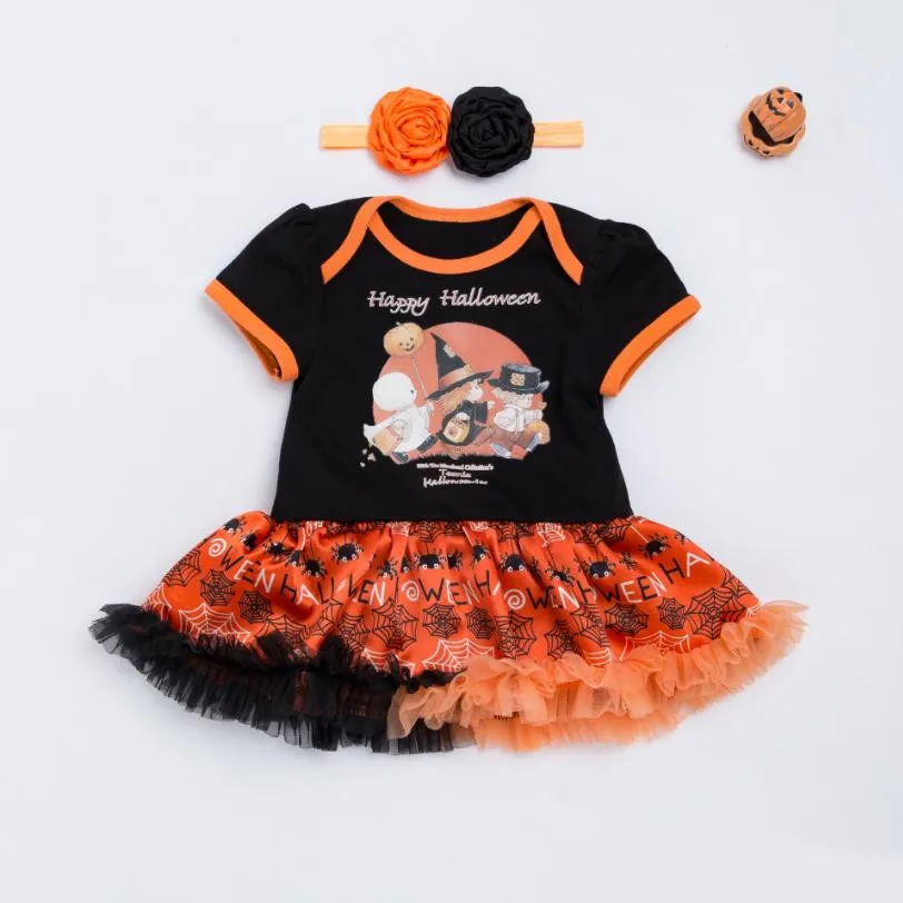 На Хэллоуин Детский костюм для маленьких мальчиков и девочек комбинезоны