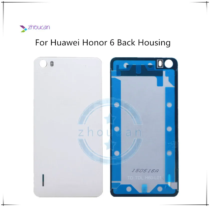 Black White 100% New For Huawei Honor 6 / Honor6 Housing Back Cover Glass Battery Door Case + Tools | Мобильные телефоны и