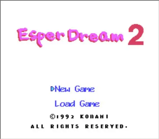 Картридж Esper Dream 2 для игровой консоли NES/FC на английском языке | Электроника
