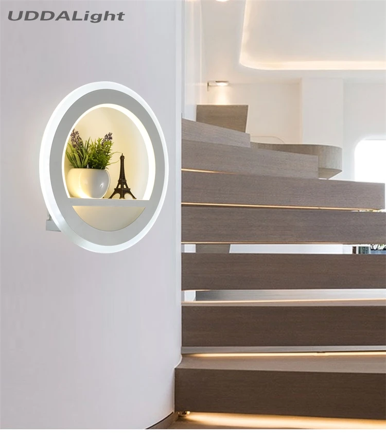Настенная лампа 25 Вт для спальни акрил современный 28 см|lamp led wall|wall lamp ledled wall light |