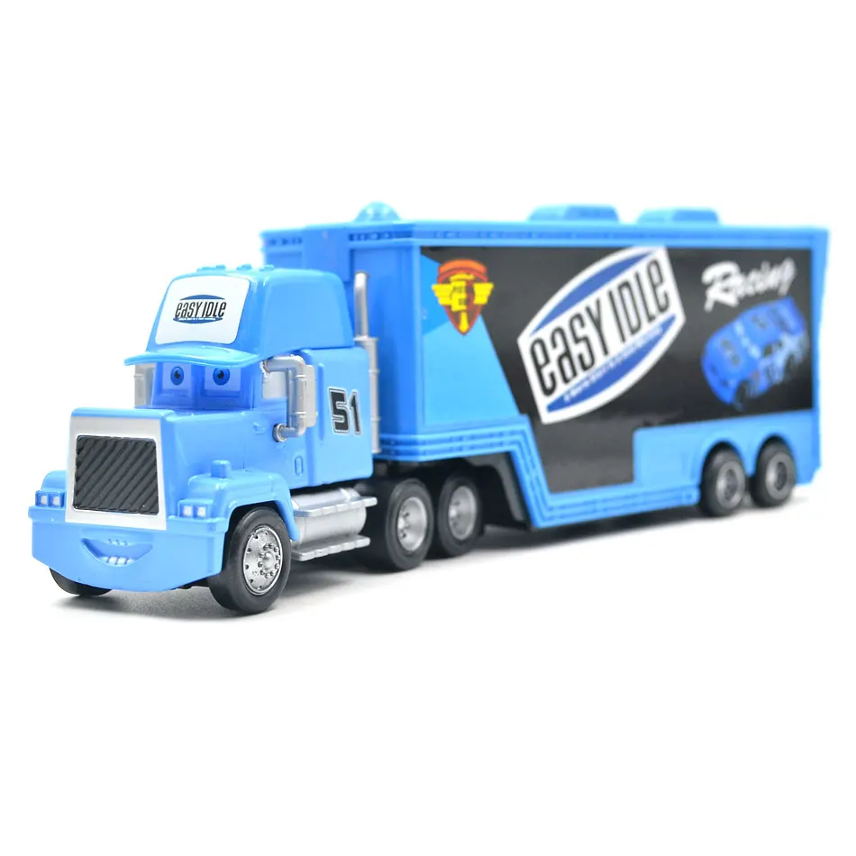 11 стилей disney Pixar тачки 3 Frank Tiny Lugsworth Mack Truck McQueen металлический литой игрушечный автомобиль свободные брендовые игрушки для детей - Цвет: 4