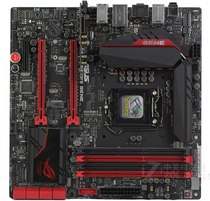 Socket LGA 1150 для ASUS MAXIMUS VII GENE оригинальный используемый настольный компьютер Intel Z97