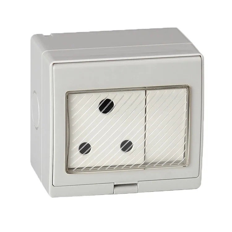 Розетка настенная Водонепроницаемая IP55 ЮАР 1 комплект|Выключатели| |