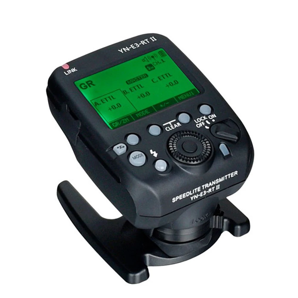 

YONGNUO YN-E3-RT II Dustproof and Waterproof TTL Radio Trigger Speedlite Transmitter as ST-E3-RT for Canon 600EX-RT YN600EX-RT