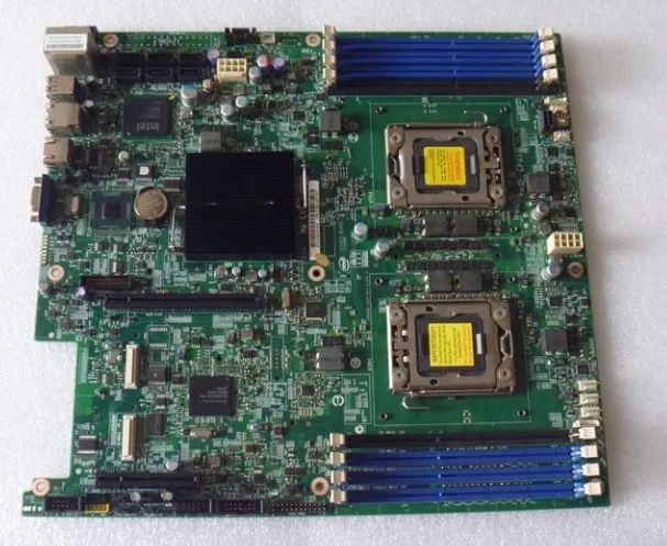 Для Intel S5500WB Серверная материнская плата LGA1366 X58 поддержка X5650|Материнские платы| |