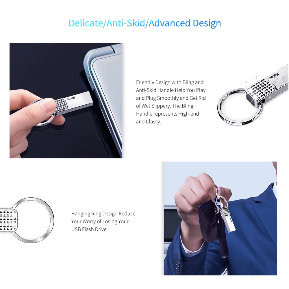 Netac U276 32 GB USB флэш-накопитель USB 3,0 автомобильный брелок флеш-накопитель металлический U диск 32 Гб USB3.0 Starshine Водонепроницаемый зашифрованный флеш-накопитель