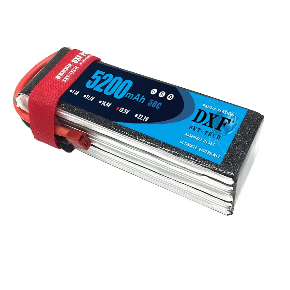 

DXF Lipo Battery 5S 18.5V 5200mAh 50C For RC Quadcopter Drone Helicopter Airplane Car Remote Control Toys