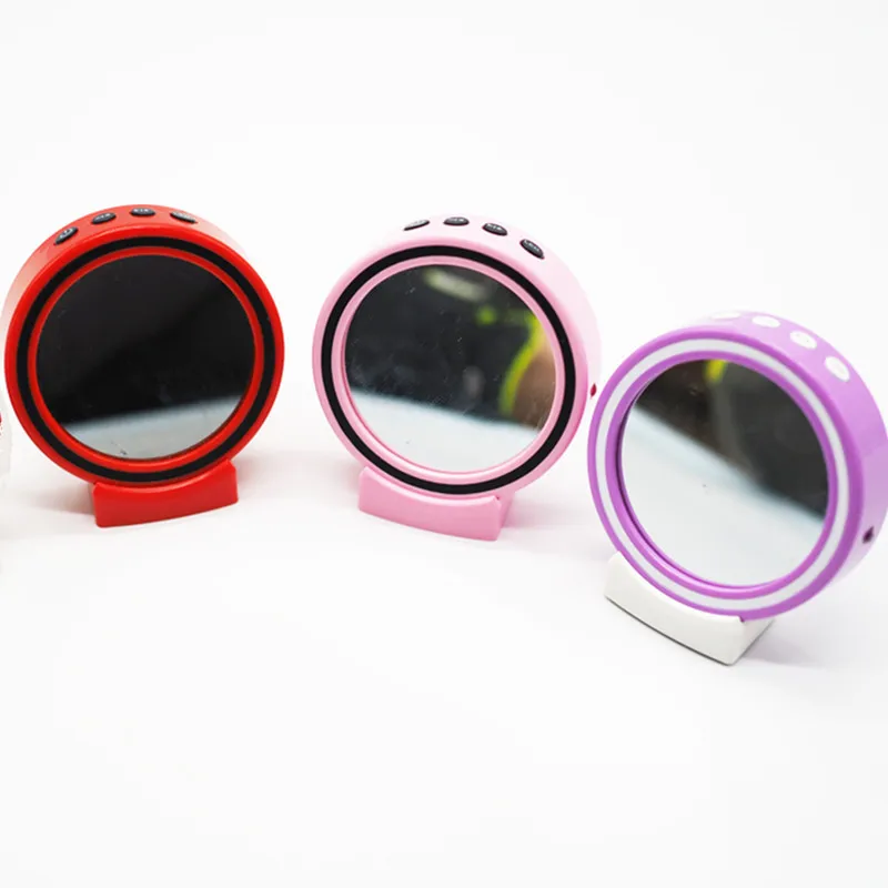 Уникальный дизайн зеркало 2 Вт Цифровой светодиодный свет мини беспроводной