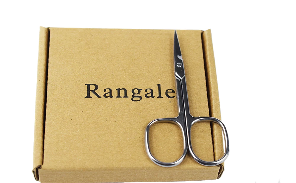 Eyelashes Nose Hair Scissors Beard Eyebrow Trimmer Stainless Steel Thread Medical Sharpness Small | Красота и здоровье