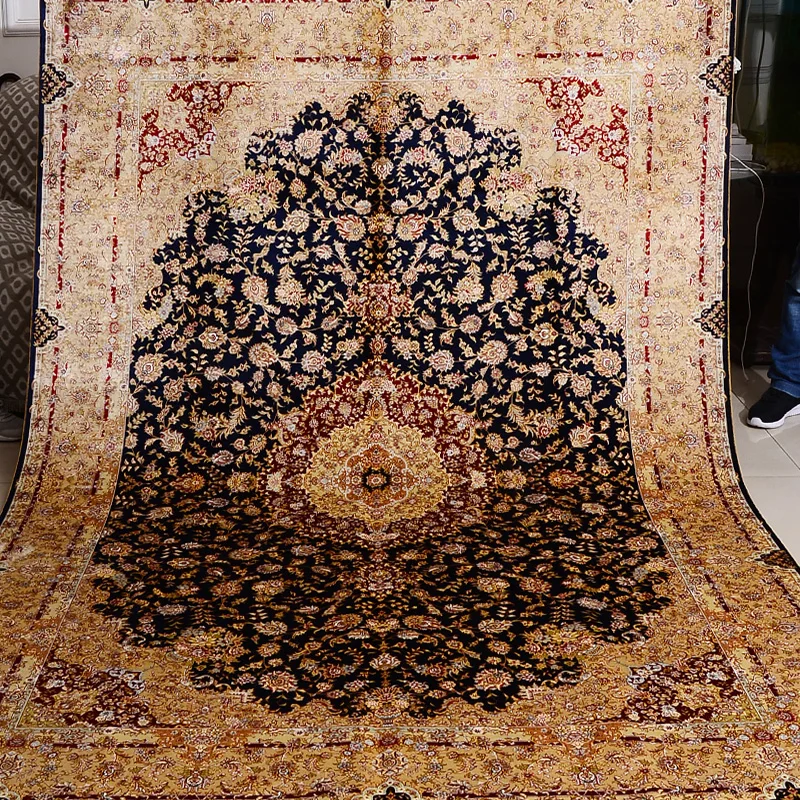 FangCun 6 'x 9' ручной Шелковый ковер с классическим персидским узором для