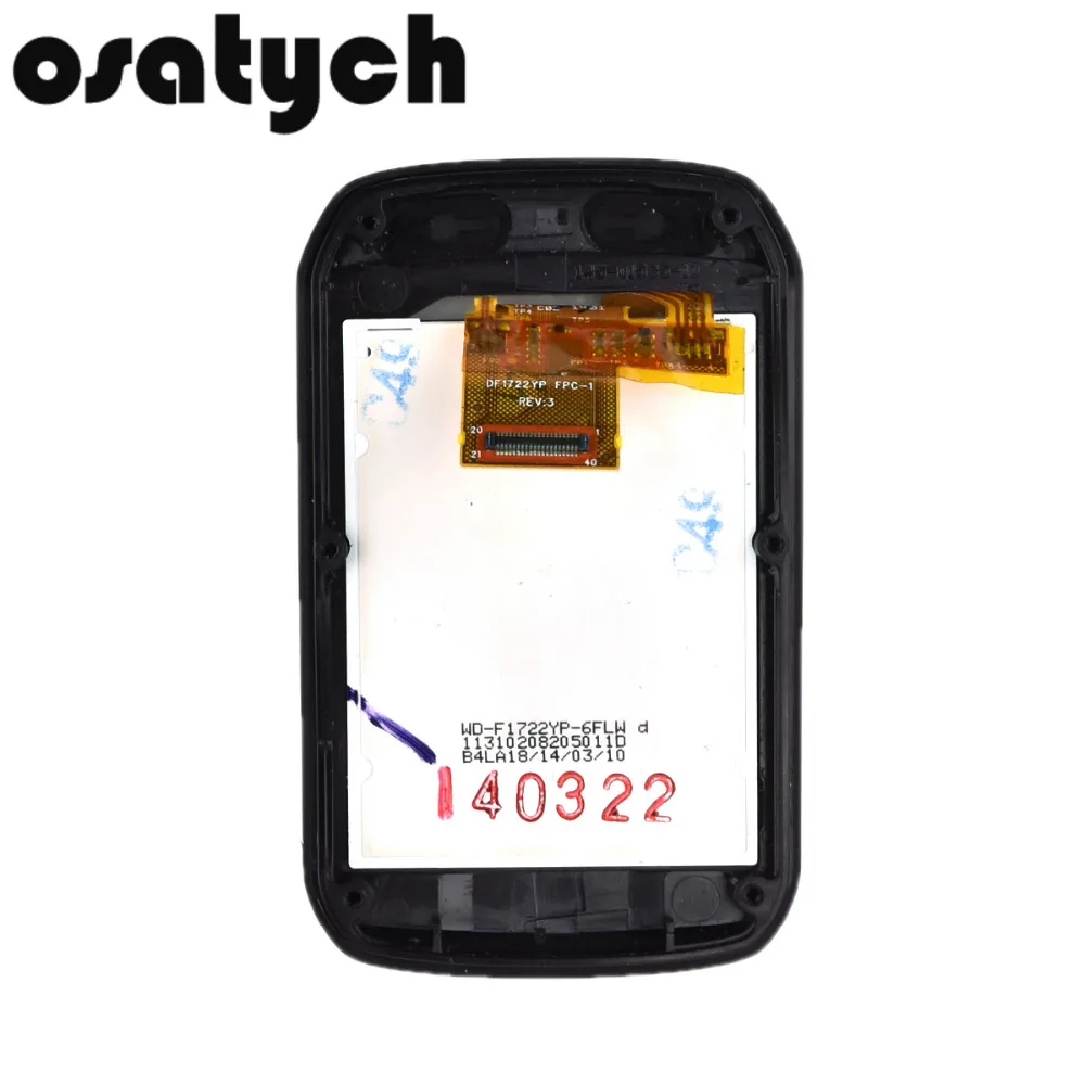 2 дюймов для GARMIN EDGE 510 510J Таблица велосипедных кодов GPS ЖК-экран ЖК-дисплей +