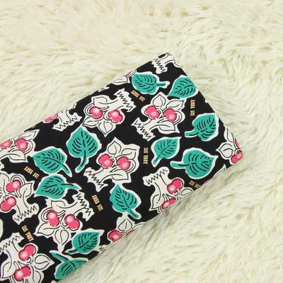 1 half meter cotton plain pulp fabric gilt flower pure cotton handmade DIY patchwork bag cloth B47 - Цвет: 1