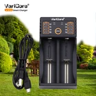 Умное зарядное устройство VariCore V20i U4 2022 18650 в 1,2 в 3,7 в 3,2 в AAAAA 3,85 18350 26650 10440 14500 NiMH для литиевых аккумуляторов