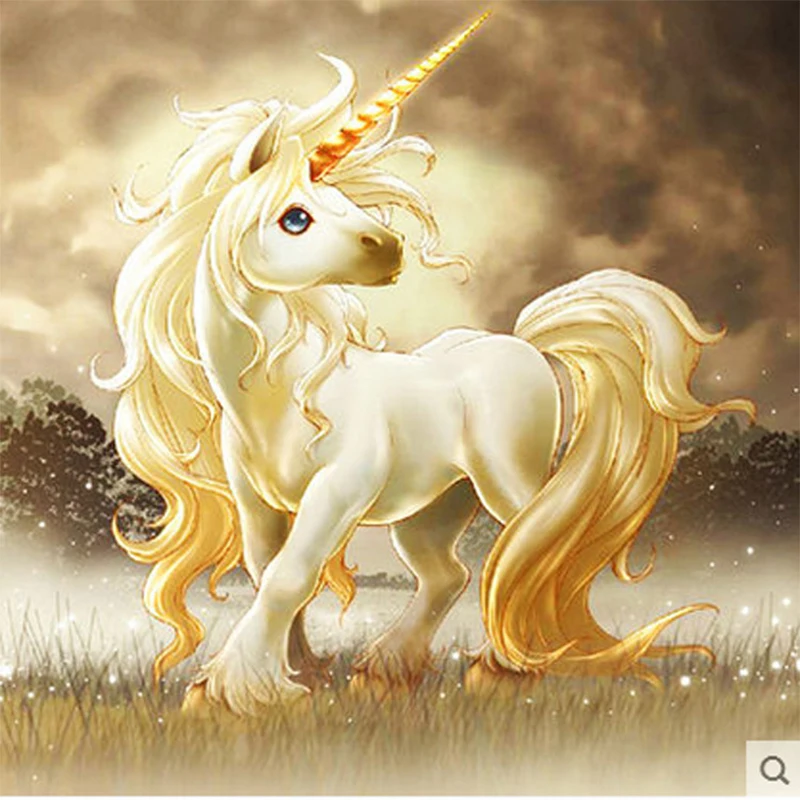 5D DIY Full Special Diamond Painting Unicorn Cross Stitch 3D Handmade Gift Embroidery Mosaic Rhinestones Home Decor | Дом и сад
