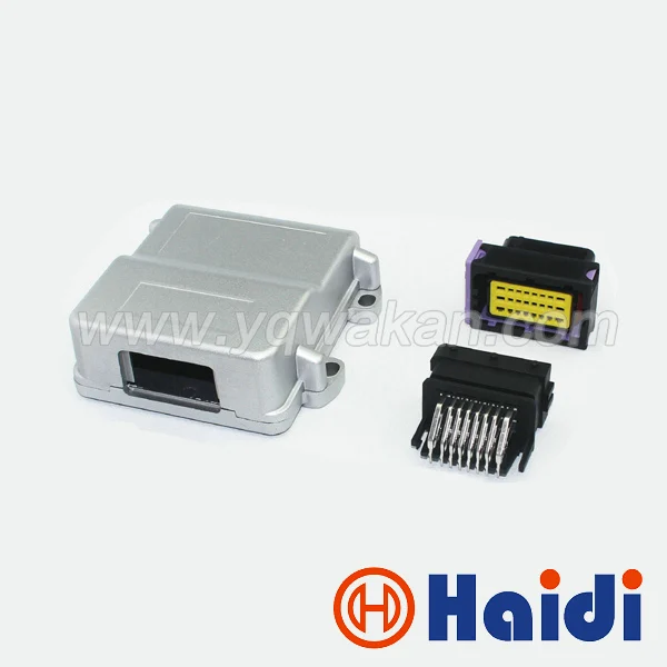 Бесплатная доставка 24pin черный мужской женский ECU набор FCI генератор контроллер
