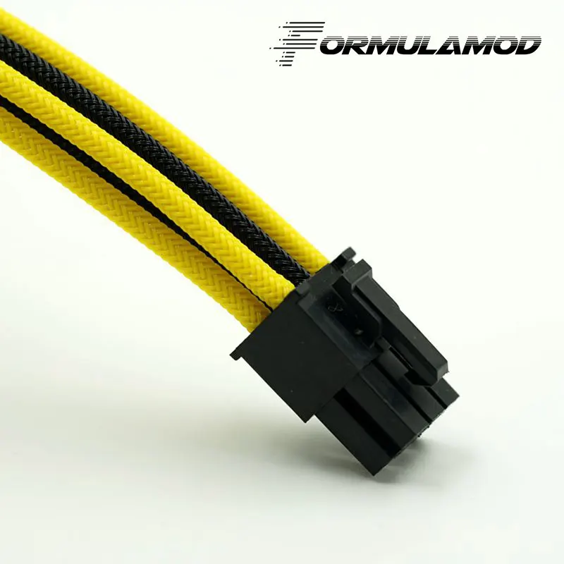 FormulaMod Fm-PCI6P-D PCI-E 6Pin GPU удлинительные кабели питания материнская плата 18AWG