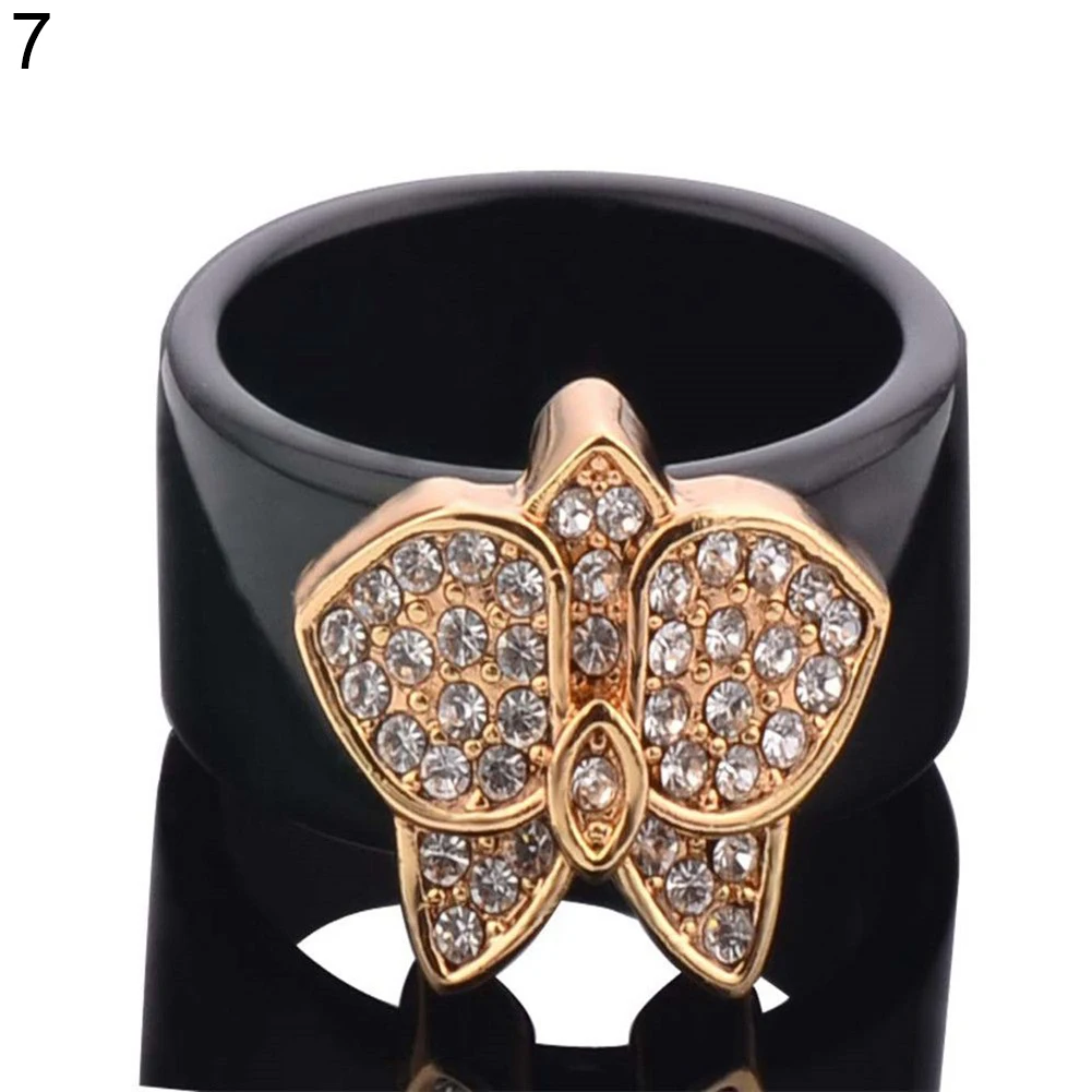 Punk Elephant Bear Leopard Butterfly Animal Decor Statement Ring Couple Jewelry | Украшения и аксессуары