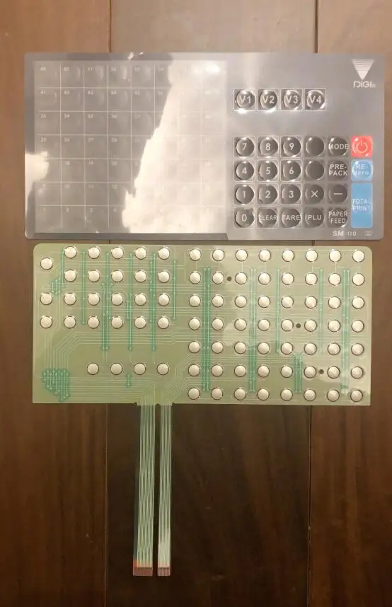 Новая клавиатура DIGI SM100 Sm110/клавиатура/Накладка и Sm 100 схема для Digi 100PCS PLUS