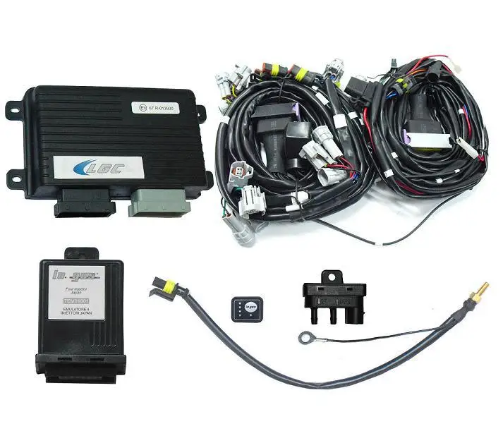 LOGAS LPG Gas ECU Управление Системы для 5/6/8 цилиндр впрыска топлива автомобилей сжатого
