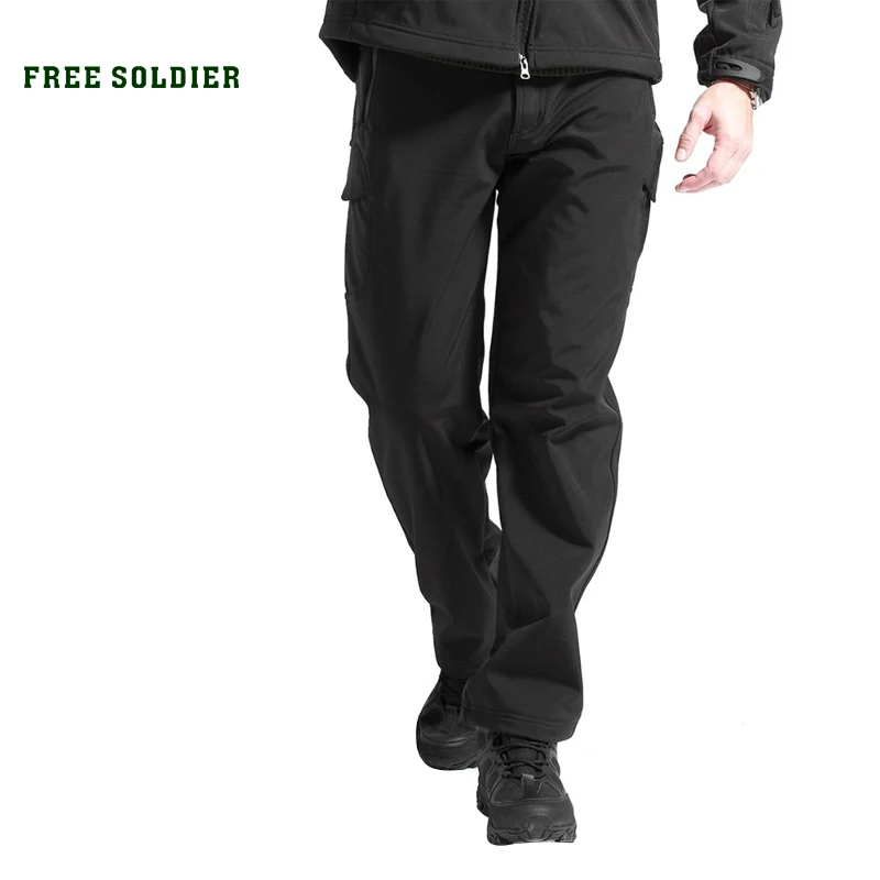 FREE SOLDIER спортивные штаны альпинистские тактические мужские брюки из флиса|hiking men