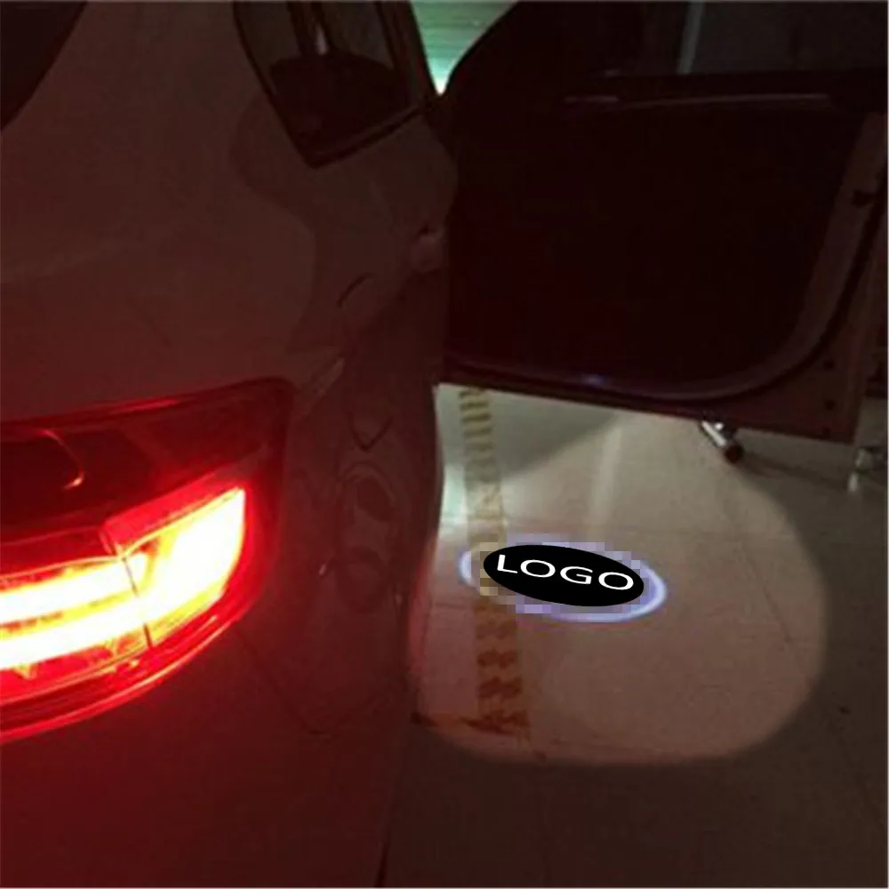 JingXiangFeng 2 шт. чехол для Peugeot opel Автомобильная дверь приветственный свет автомобиль