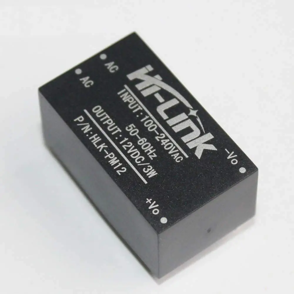ShenzhenMaker HI LINK HLK PM12 блок питания. AC/DC изоляция 12V 3W|swit| |