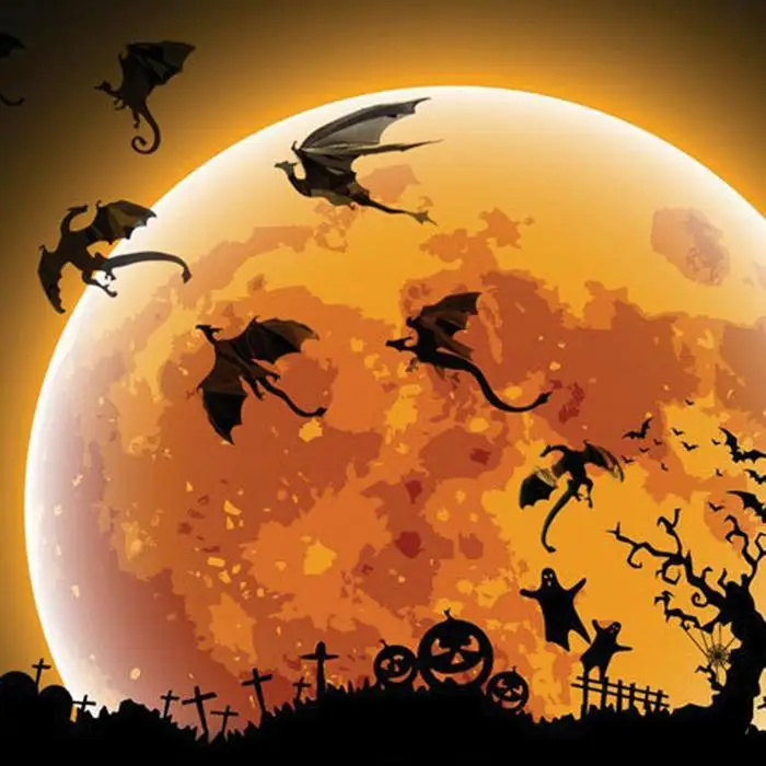 3D черные настенные наклейки Спальня красный летучая мышь Дети Твердые наклейка в