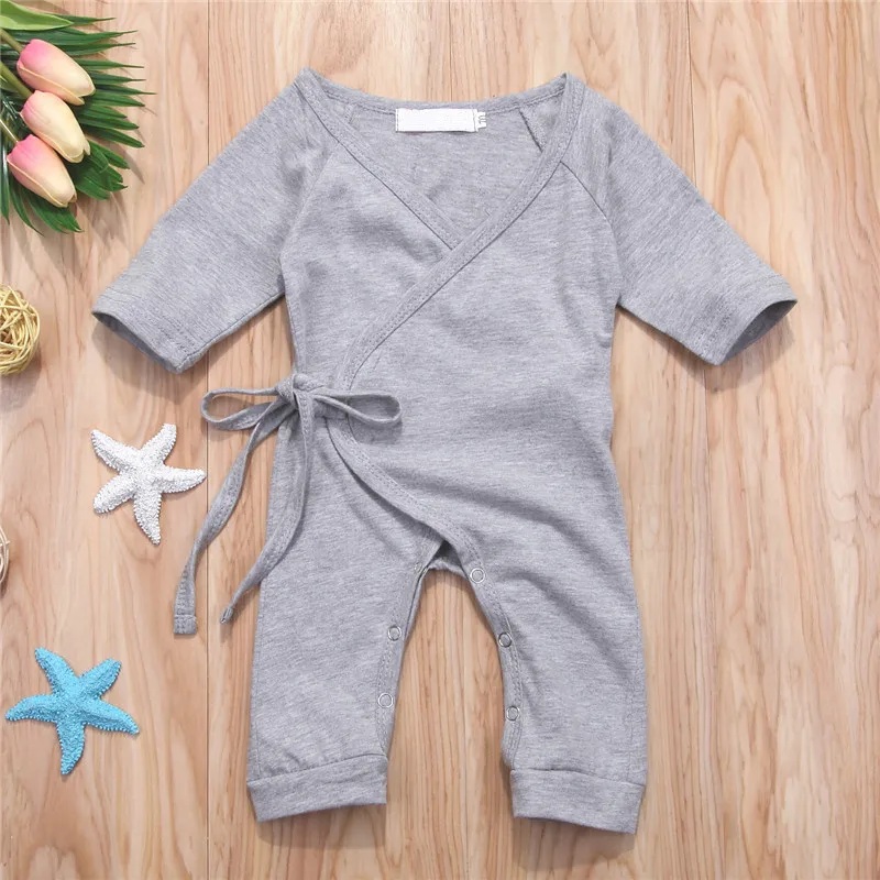 Хлопковый комбинезон для новорожденных унисекс 2018 | Мать и ребенок