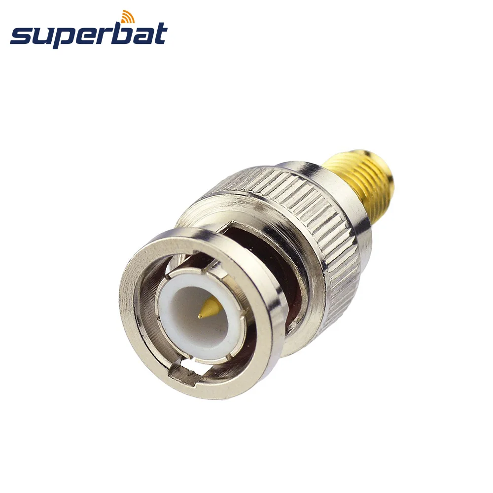 

Superbat 2-Pack SMA Jack to BNC Plug Connector Adapter for Ham Two Way Radio