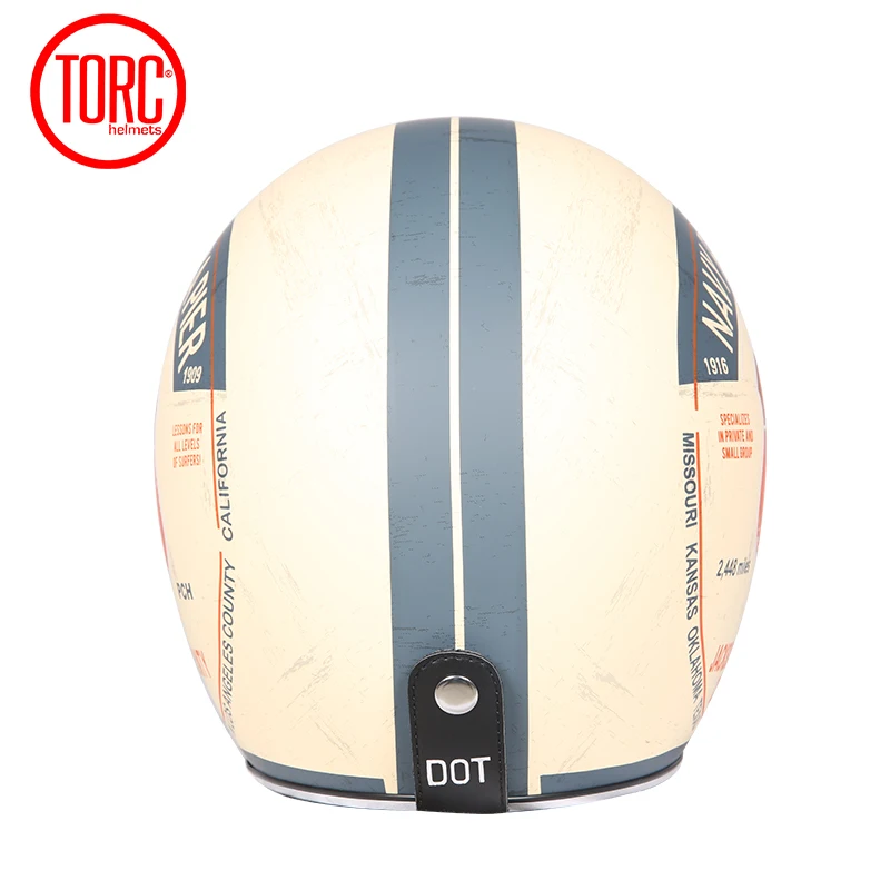 TORC шлем каско capacete винтаж мотокросс шлемы T57 мото кафе racer мотоцикл скутер 3/4 ретро