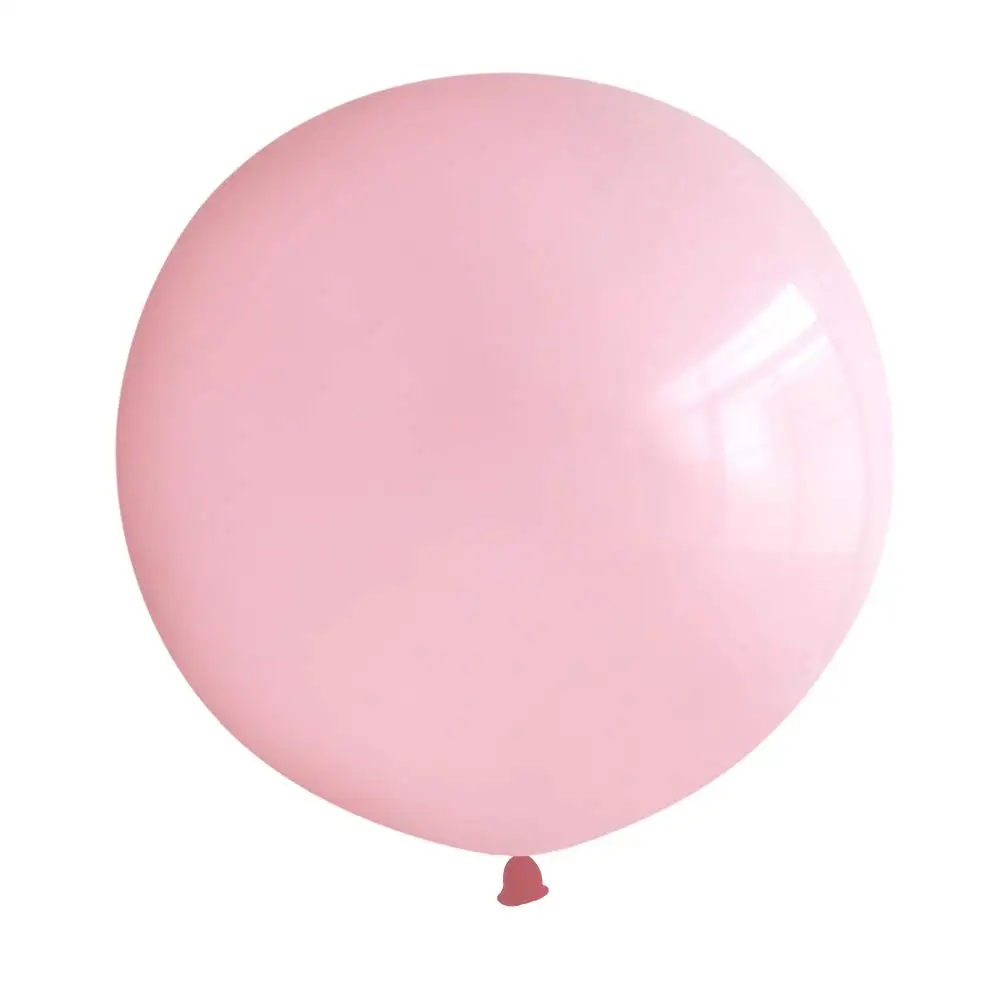 latex pink 1 шт. 36 дюймов розово-красные огромные круглые металлические шары, свадебные украшения, огромные латексные воздушные шары для дня рождения, детские игрушки, большие золотые шары - Цвет: latex pink