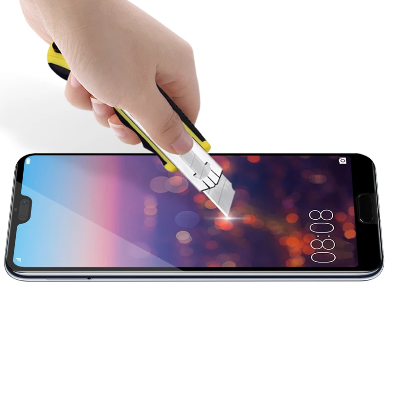 Защитное стекло для huawei p20 pro полностью покрытое nillkin 3D CP + 9H 0 33 мм тонкое p20pro