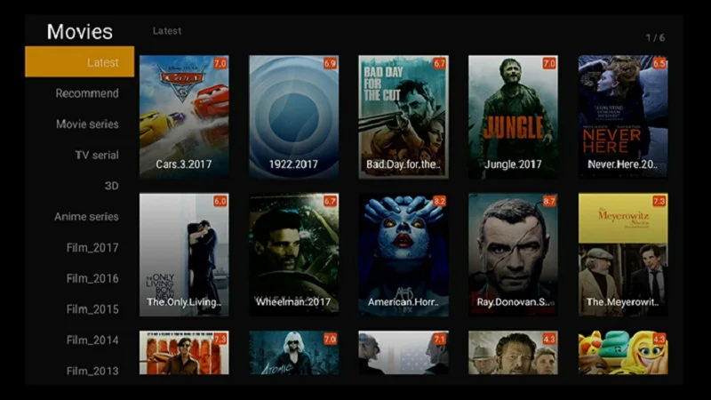 Глобальная оригинальная GTMEDIA G1 коробка 4K HDR Android tv 7,1 Ultra HD 1G 8G wifi Google Cast Поддержка IP tv телеприставка Mi Box 4 медиаплеер