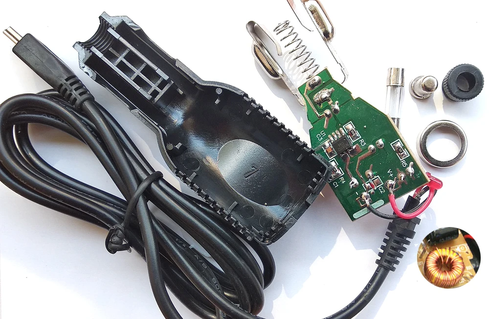 Универсальный автомобильный мини USB зарядное устройство адаптер питания для Garmin Nuvi gps/портативный автомобильный навигатор Черный Автомобильный Адаптер зарядного устройства