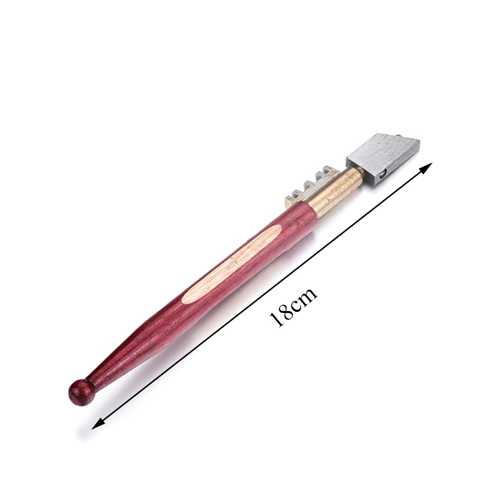 

18cm Professional Portable Diamond Tipped Glass Tile Cutter Window Craft For Hand Tool