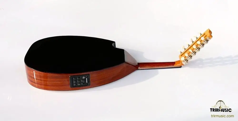 Турецкий Профессиональный наполовину срезанный Электрический Oud Ud струнный инструмент AOH-201G