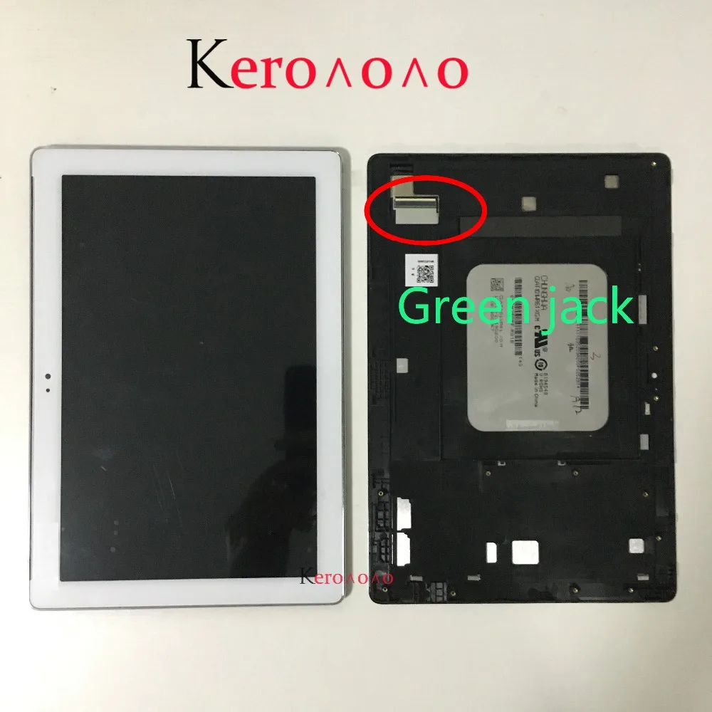 Tested Good For Zenpad Z300 Z300C Touch Screen Digitizer and LCD Display Assembly With Frame only green jack use | Компьютеры и офис