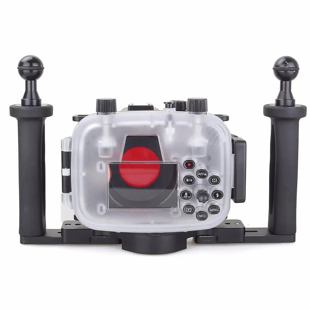 Корпус для камеры подводного плавания Canon G5X 40 м/130 футов + алюминиевый лоток двух